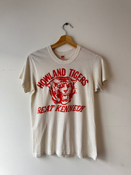 60s “Howland Tigers” Baby Tee Size S