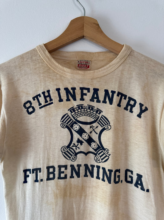 40s WW2 US Army "8th Infantry" Georgia Tee