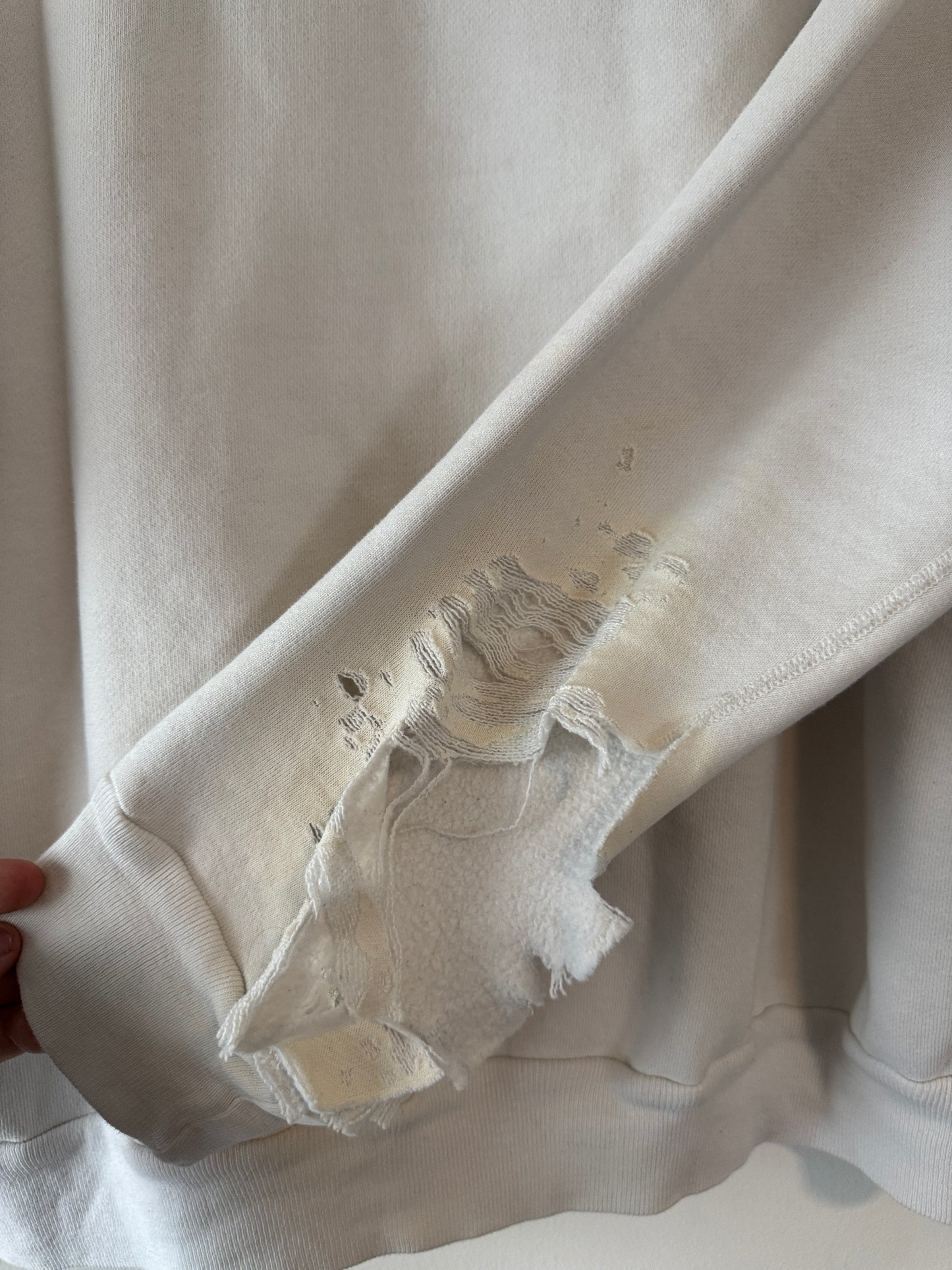 1987 Hudson Bay Thrashed Crewneck Sweatshirt