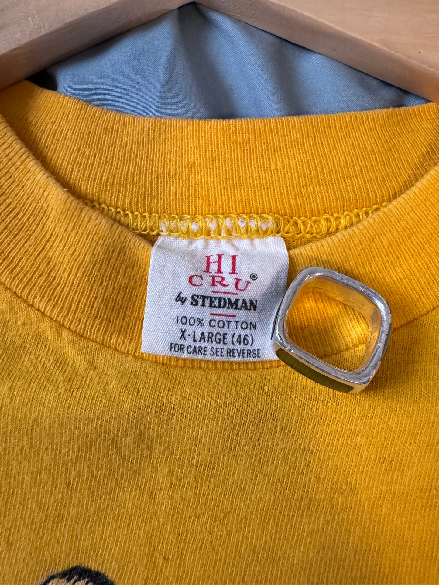 70s Hi-Cru Hawaiian Floral Pocket Tee (XL)