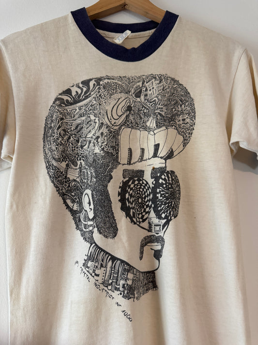 70s Crystal Industries Psychedelic Music Tee (S)