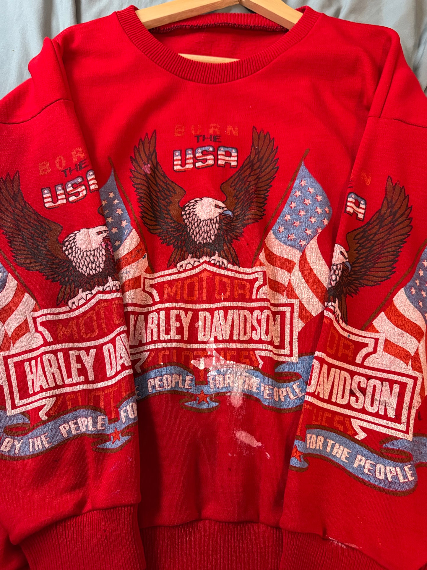 1980s Harley Davidson Mexico Bootleg Sweatshirt (XL)