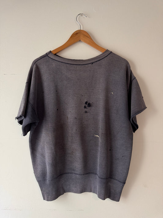 50s Chopped + Thrashed Navy Sweatshirt (XL)