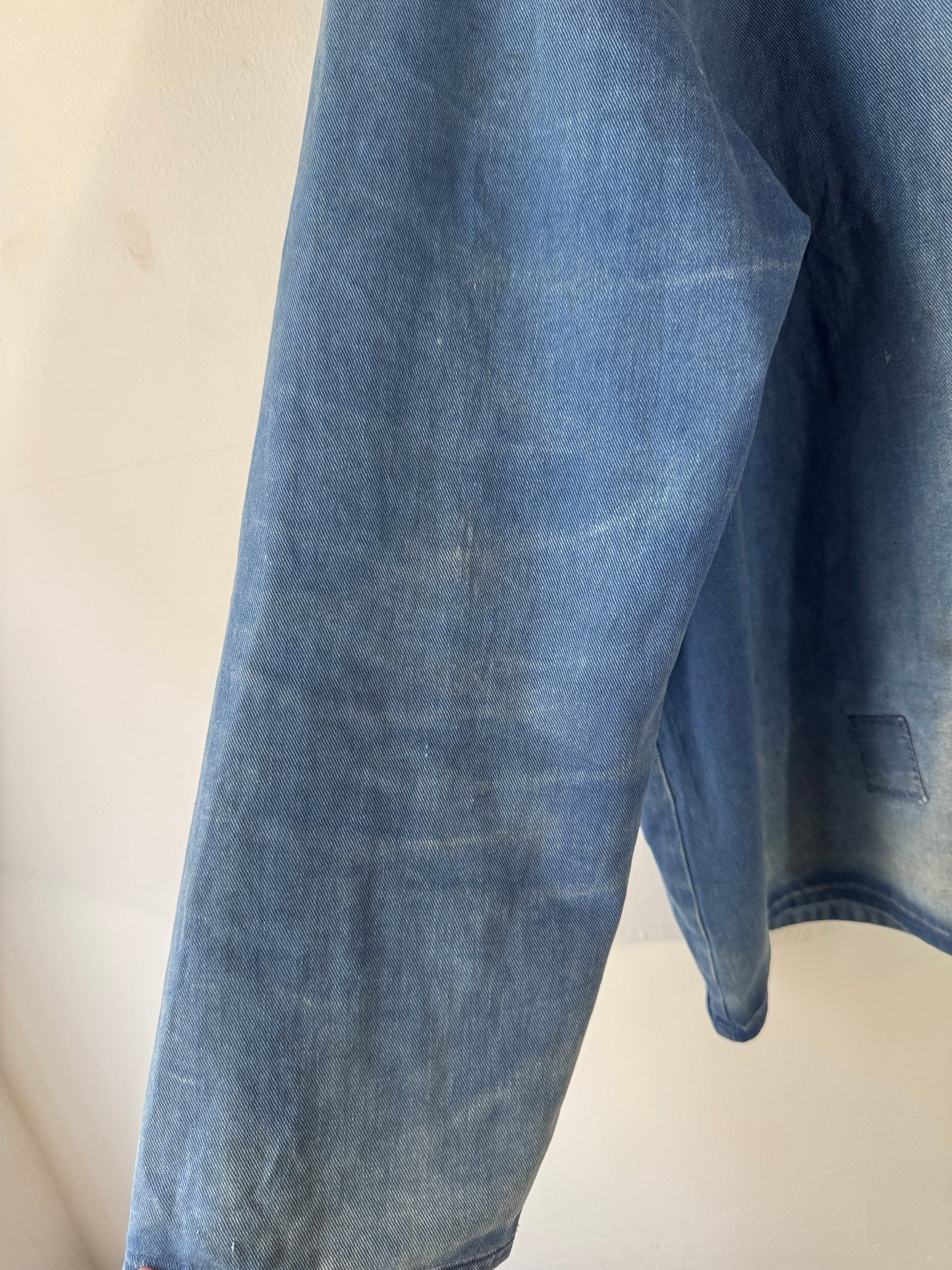 Vintage "Kansas Sanfor" French Faded Blue Smock (XXL)