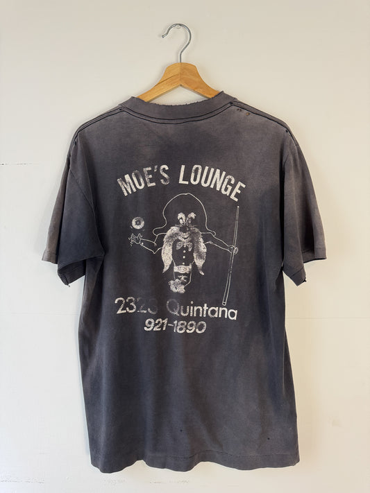 90s Moe's Lounge San Antonio Faded Tee (L)