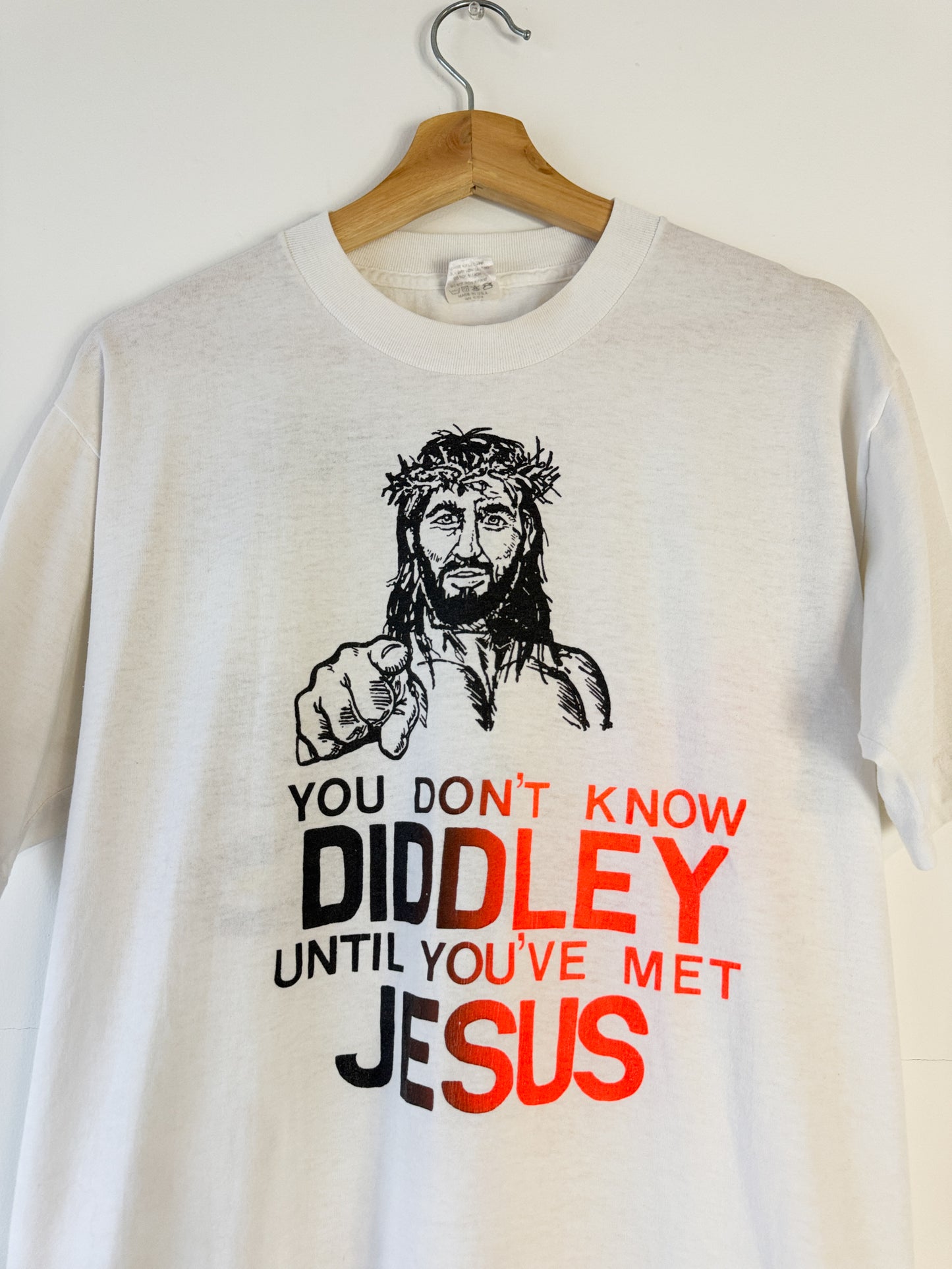 1980s Jesus Knows Tee (L)