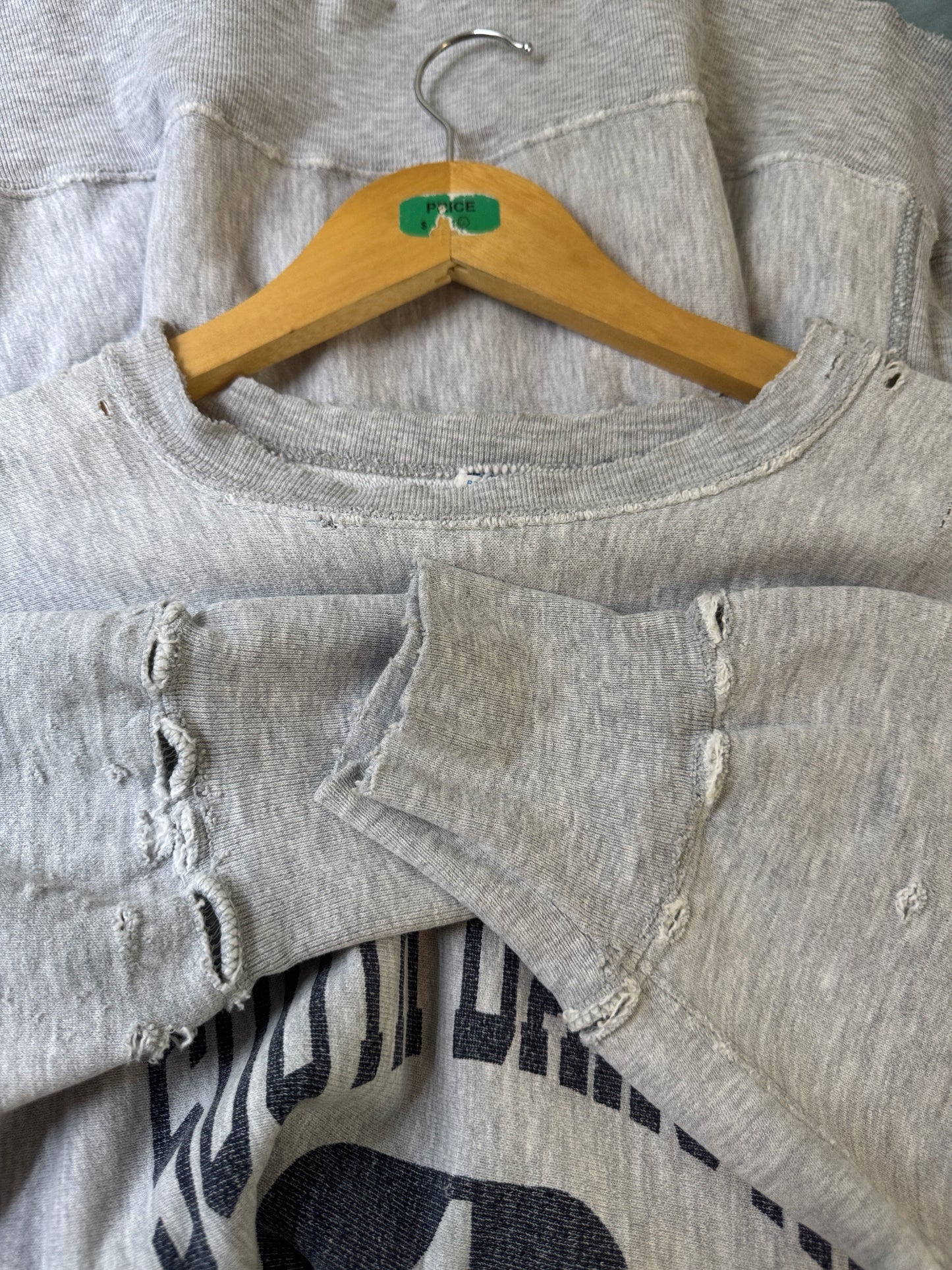 1980s South Dakota State Reverse Weave Warmup Sweatshirt (XXL)