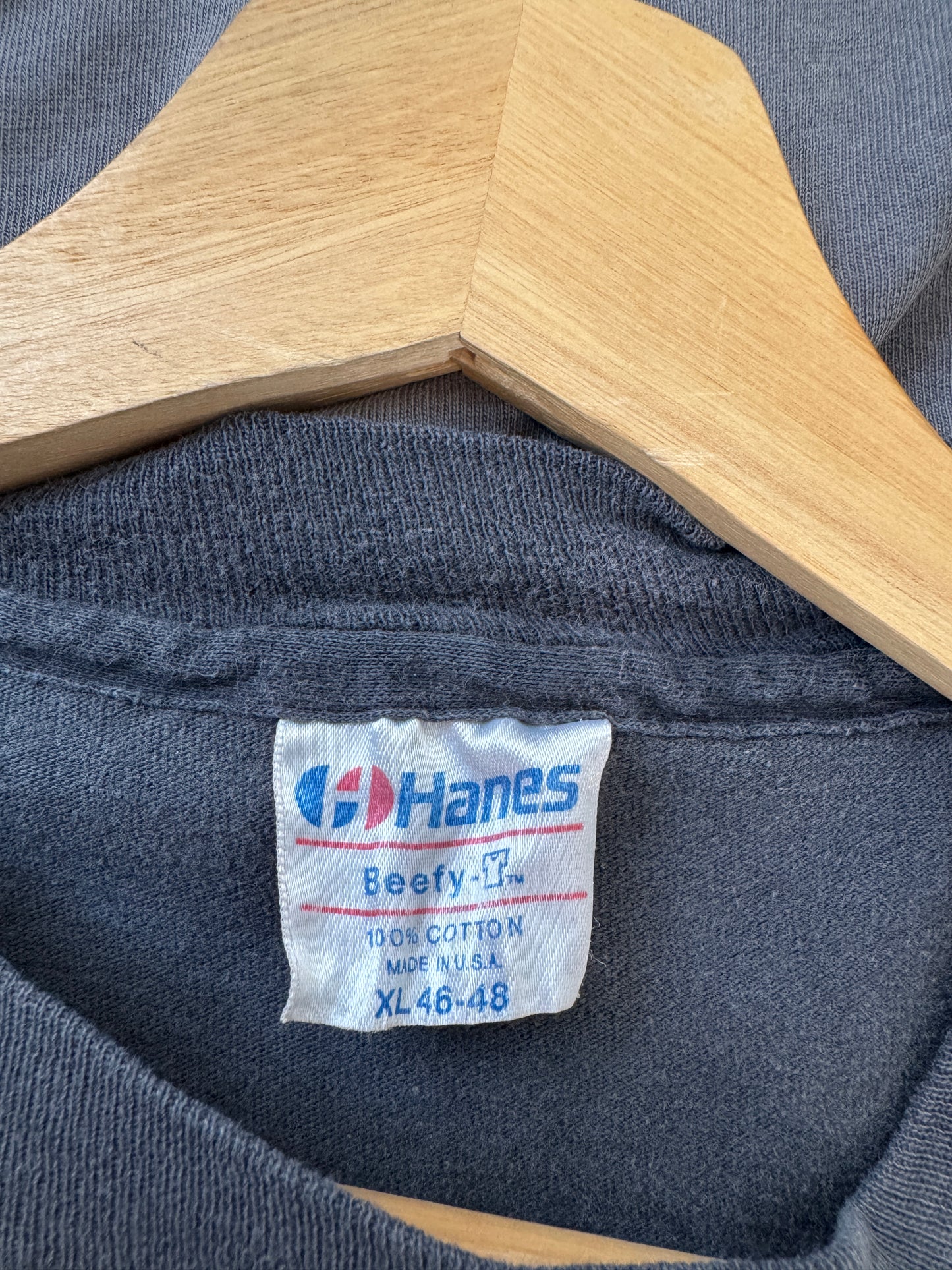 1985 Harley Anniversary Faded Black Tee (XL)