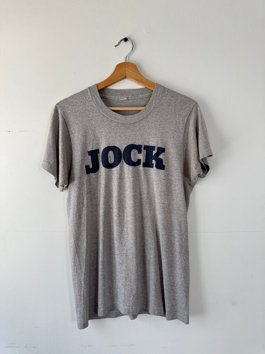 80s JOCK Gray Tee (M)