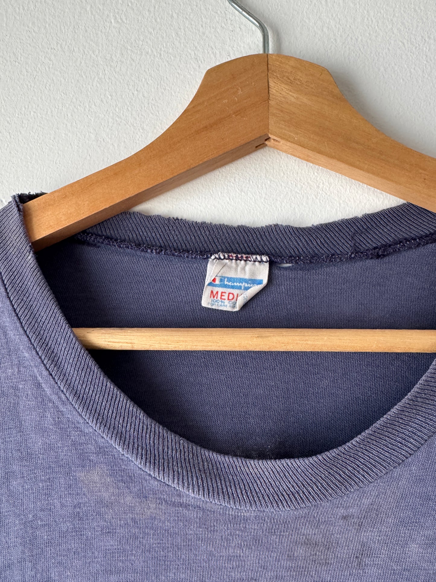 70s Champion "Sparkys Arco" Thrashed + Faded Tee (M)
