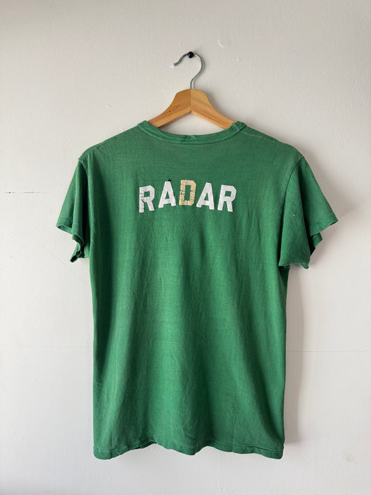 70s Russell Green Faded "Radar" Tee (M)