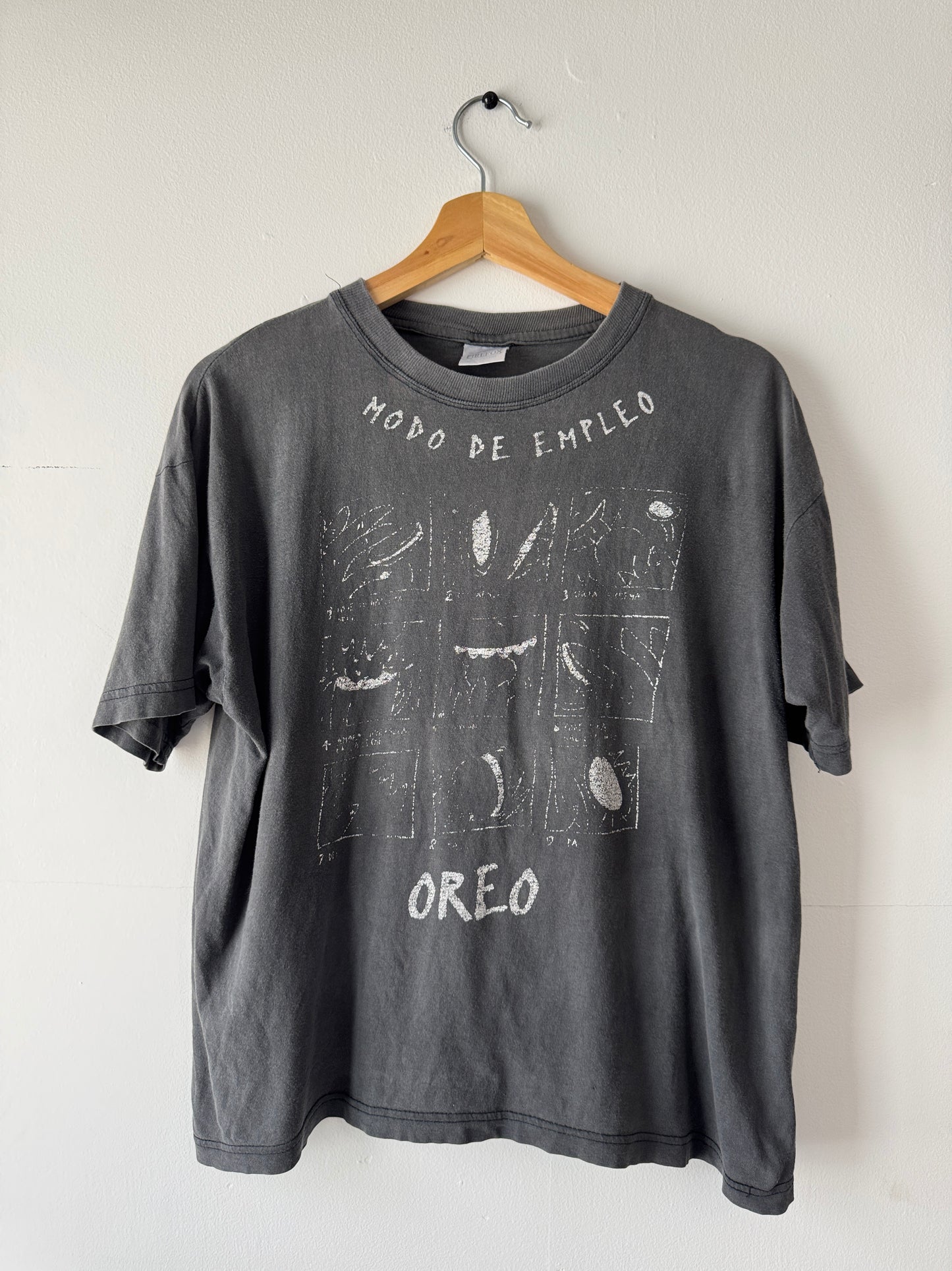 90s Spanish Oreo Bootleg Faded Promo Tee (L)
