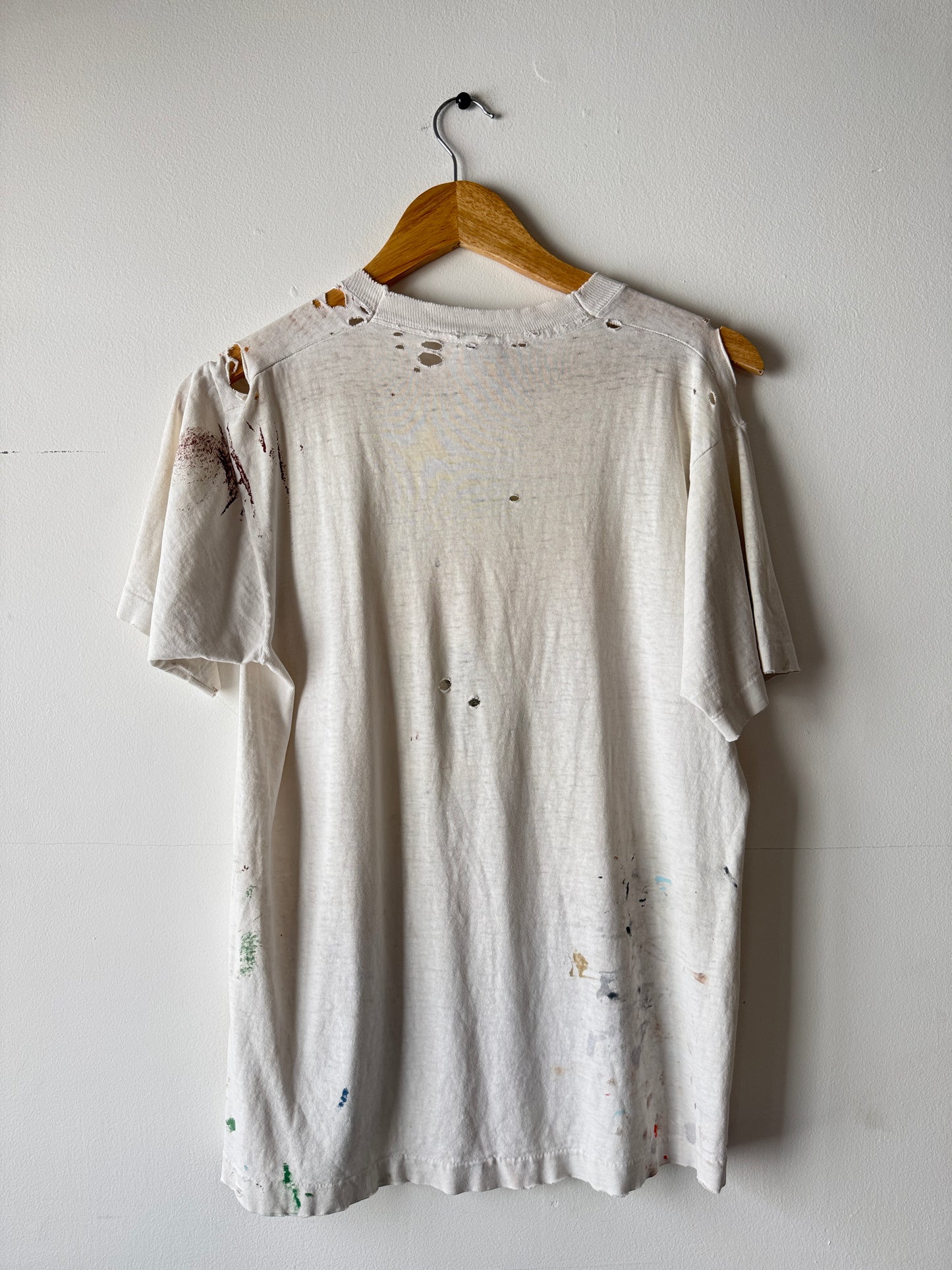 80s Thrashed + Painted Koala Tee (M)