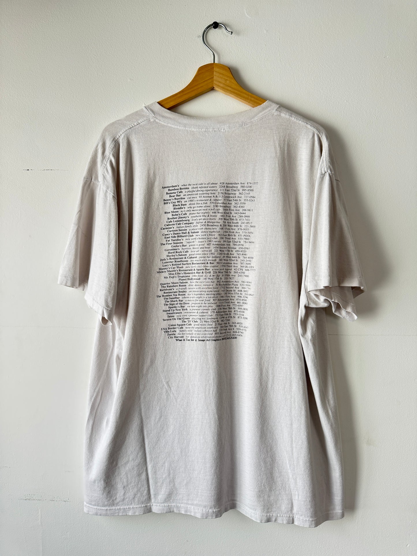 90s New York City Night Lights Matchbook Tee (XL)