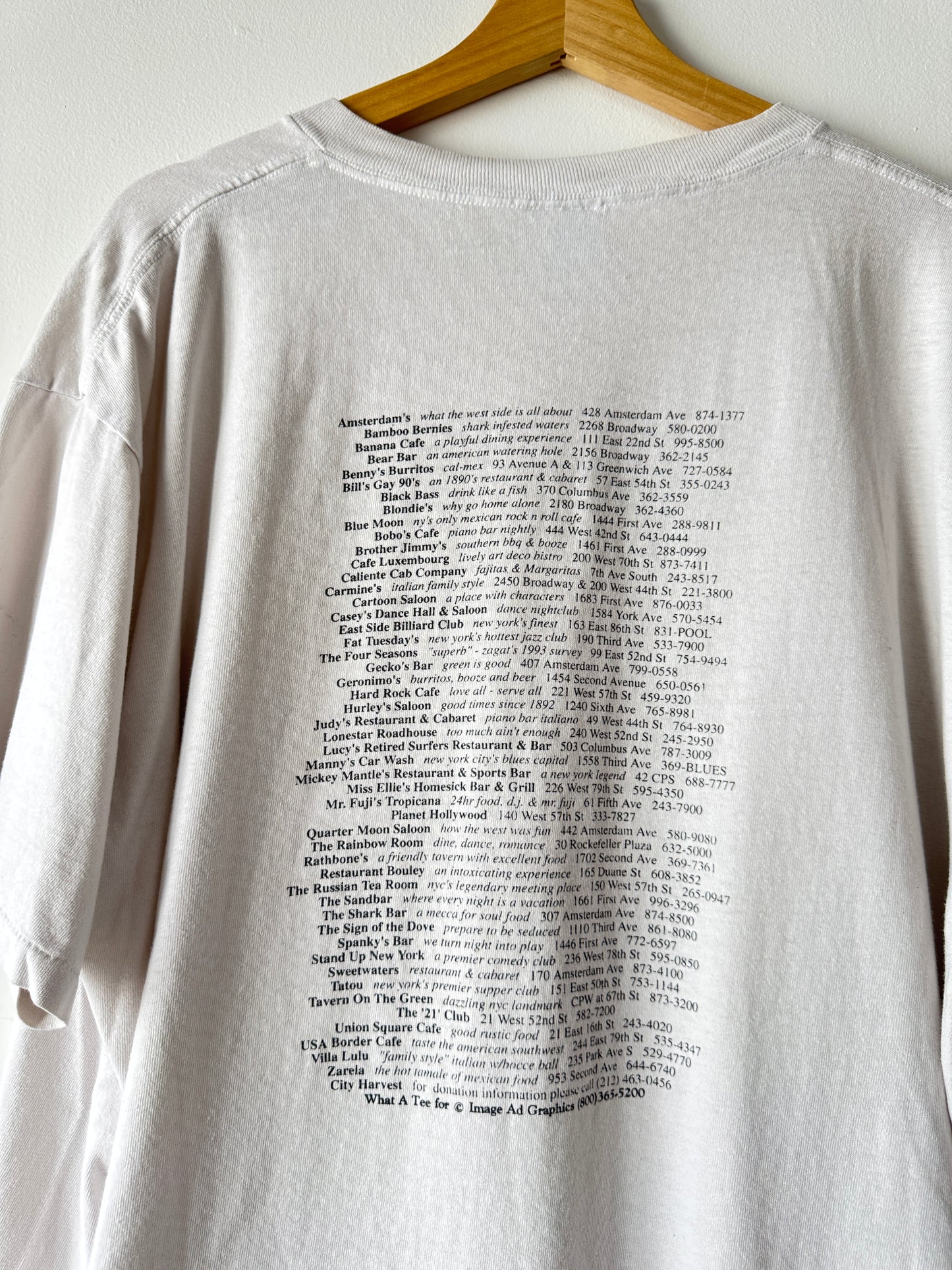 90s New York City Night Lights Matchbook Tee (XL)