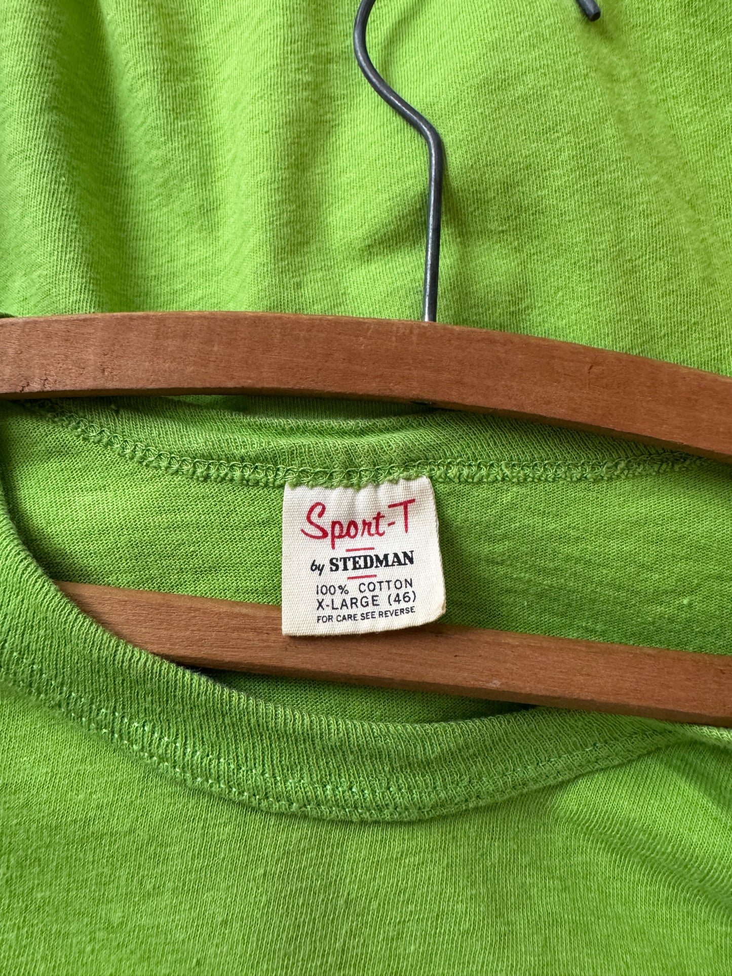 70s Suck Em Up Hawaiian Style Green Tee (XL)