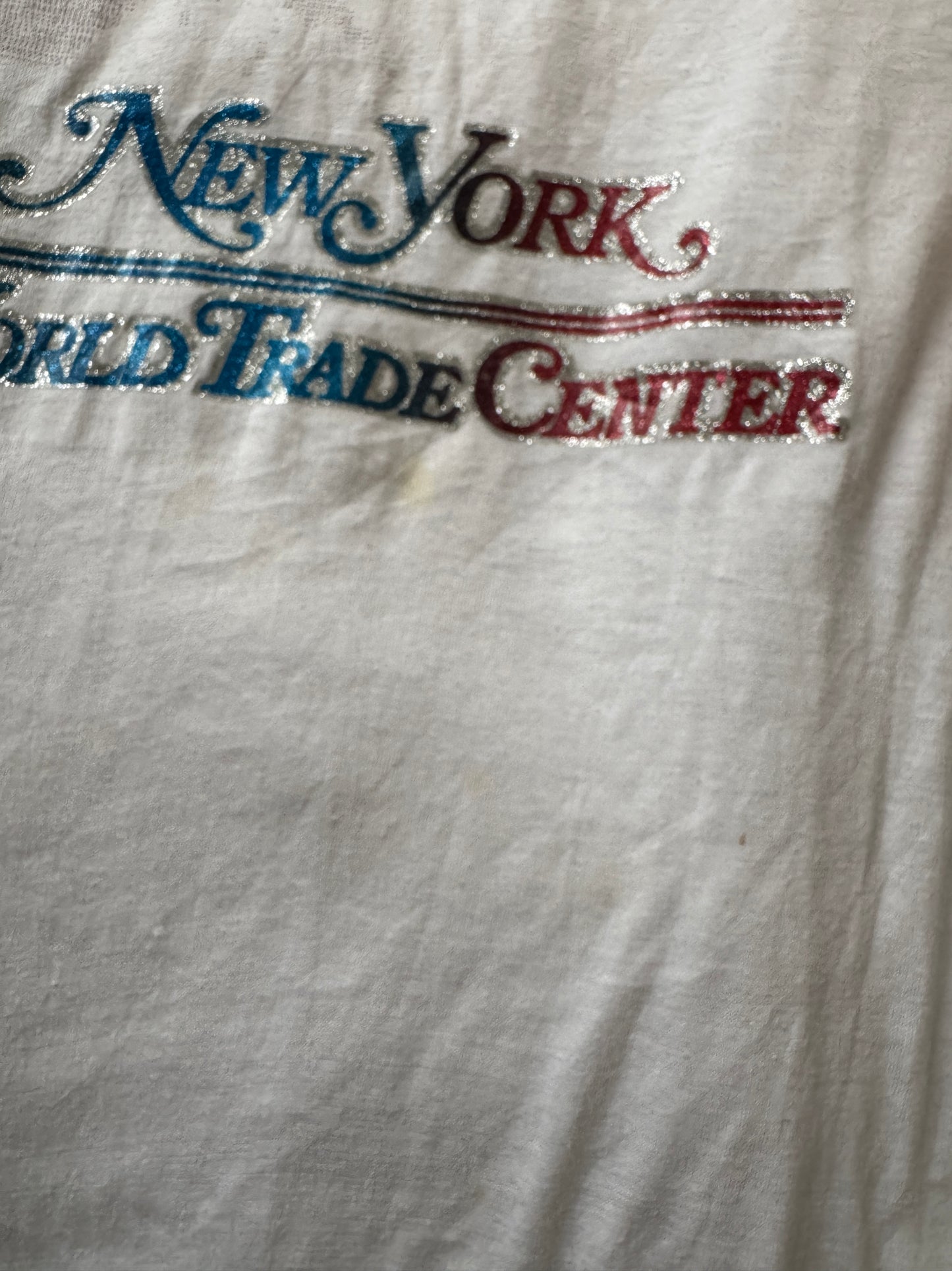 80s World Trade Center Family Photo Tee (S)