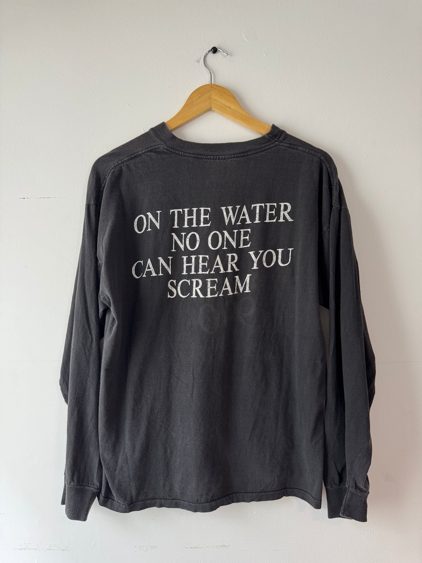 90s Princeton Freshman Crew Black Long-sleeve Tee (XL)