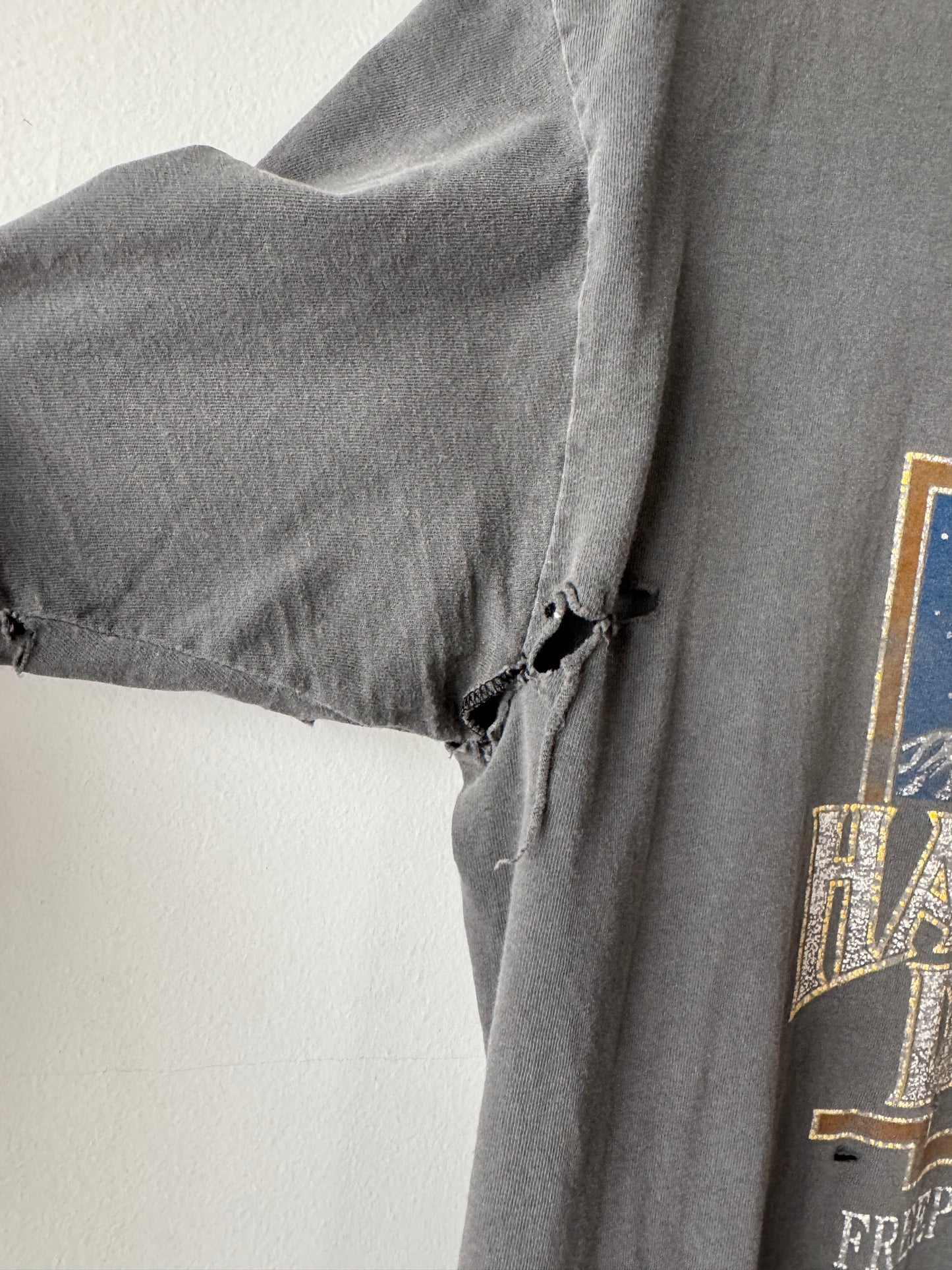 90s Harley Davidson Bahamas Faded Black Tee (XL)