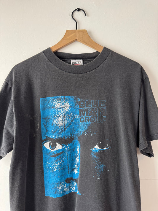 90s Blue Man Group Promo Black Tee (L)