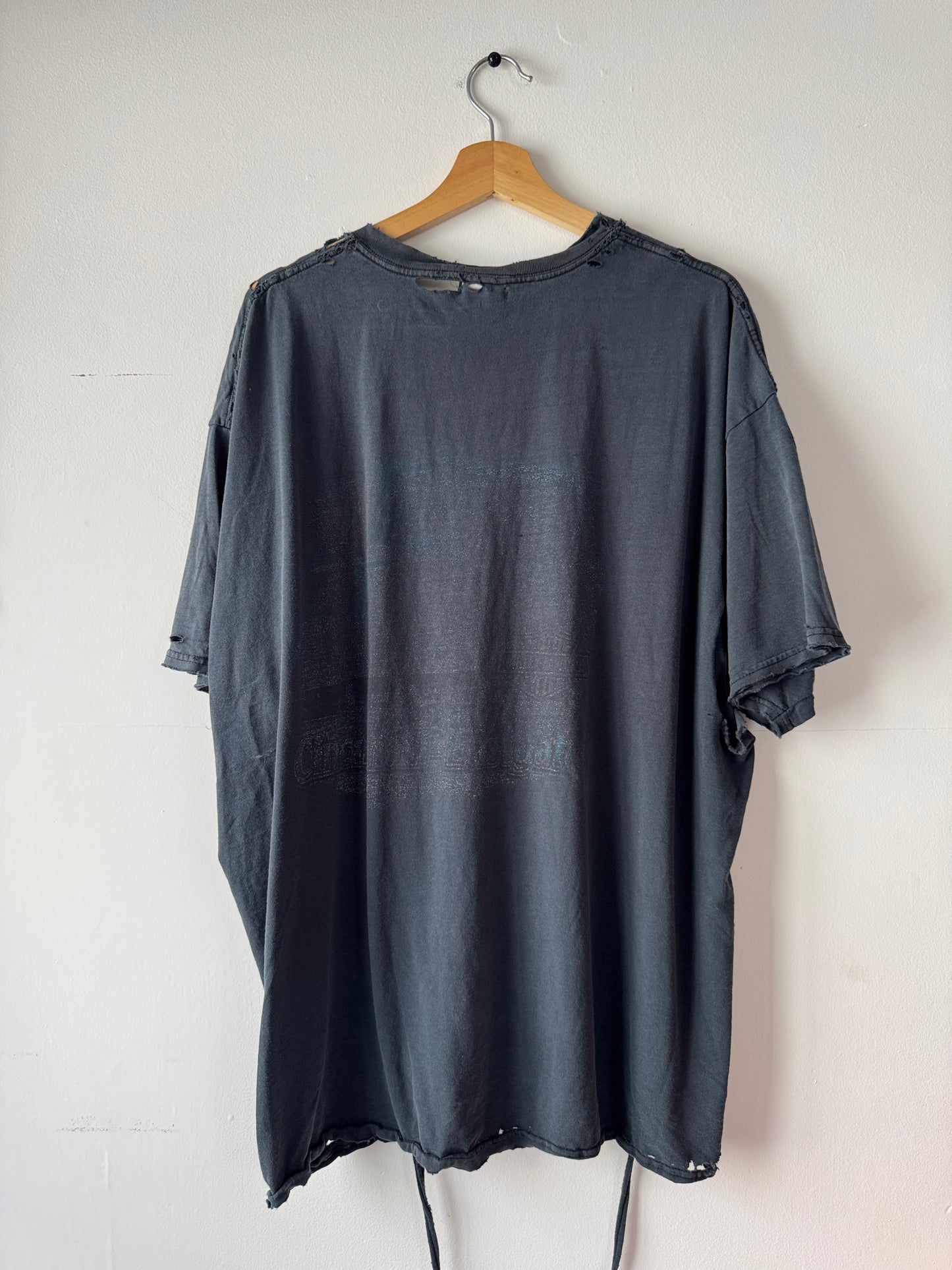 Y2K Thrashed + Faded Harley Davidson Tee (XXL)