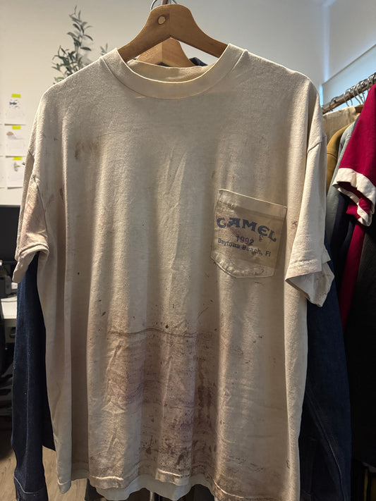 Thrashed 90s Camel Pocket Tee