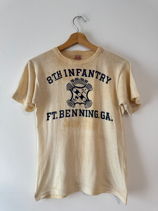 40s WW2 US Army "8th Infantry" Georgia Tee