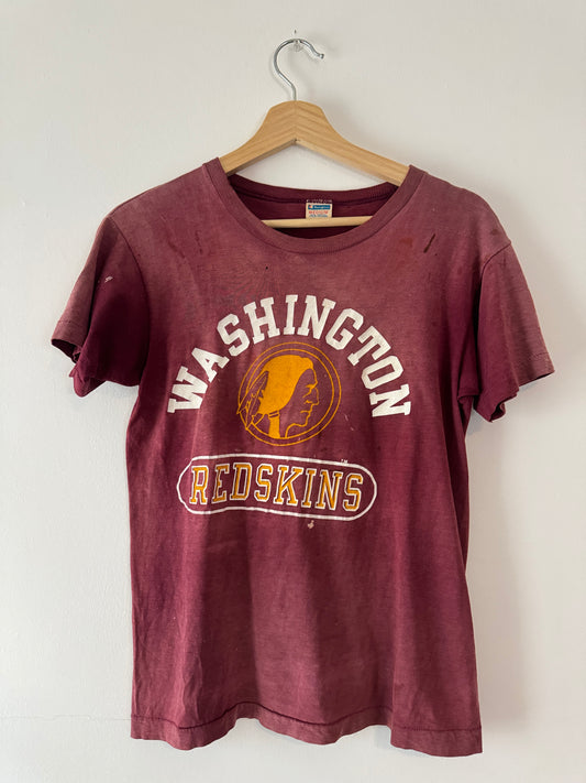 1980s Champion "Washington Redskins" Faded Tee