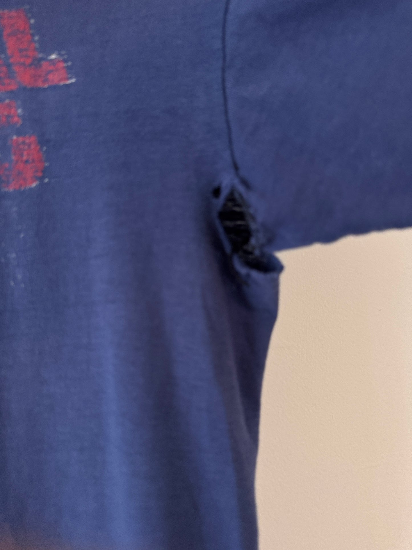 1977 National Running Week Distressed + Faded Tee (L)
