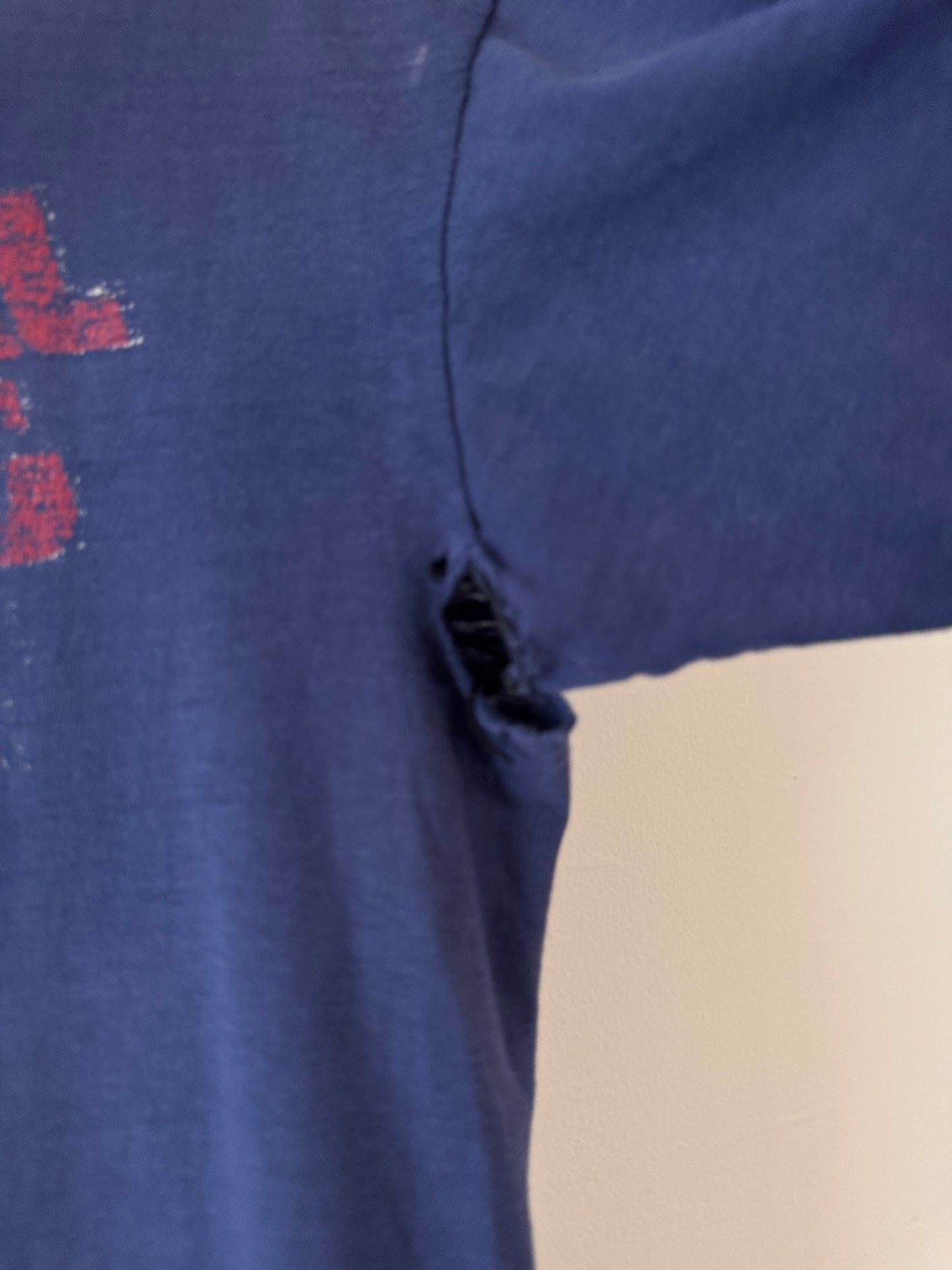 1977 National Running Week Distressed + Faded Tee (L)