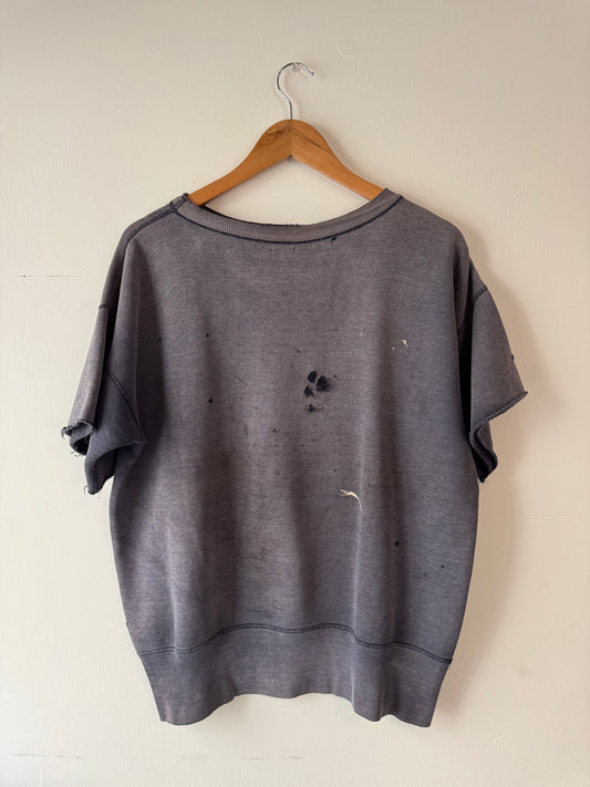 50s Chopped + Thrashed Navy Sweatshirt (XL)