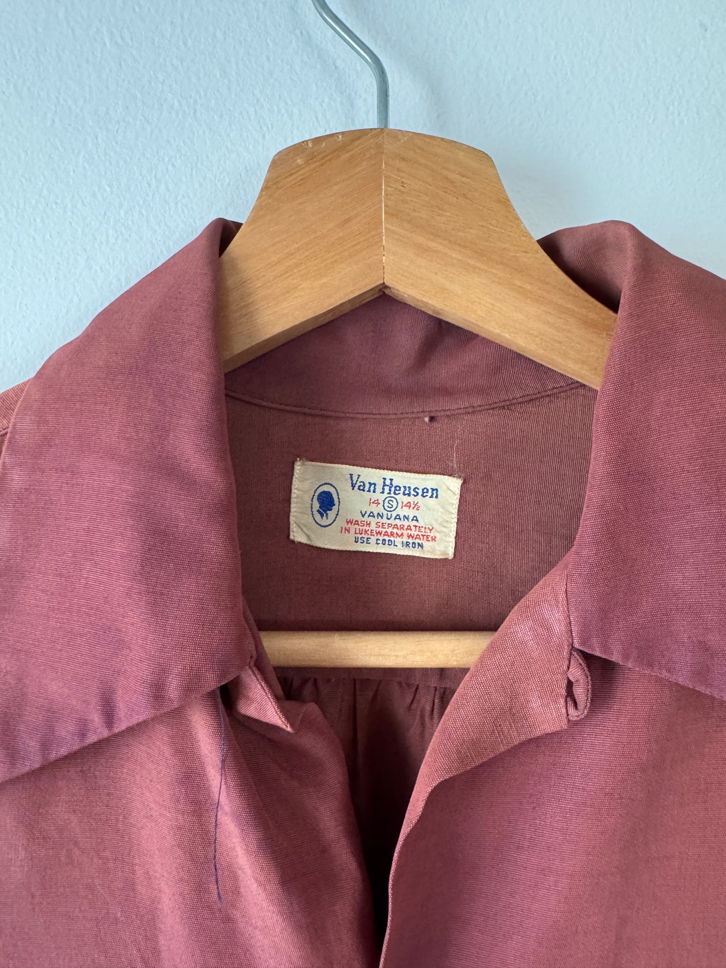 1940s/50s Van Heusen Chainstitch "Vanuana" Shirt (M/L)