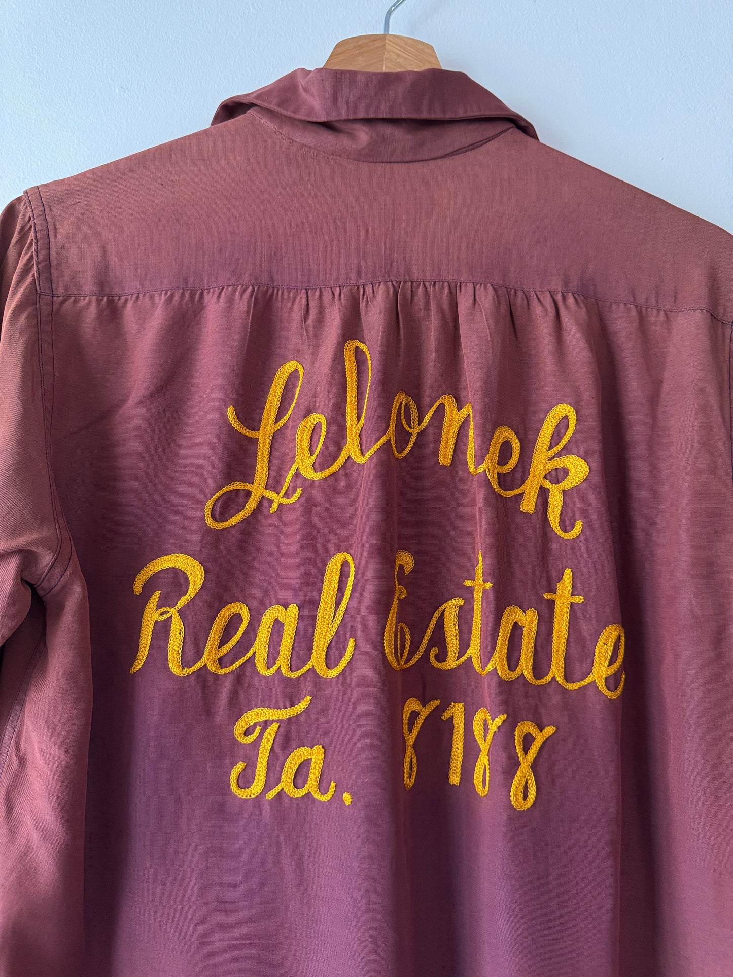 1940s/50s Van Heusen Chainstitch "Vanuana" Shirt (M/L)
