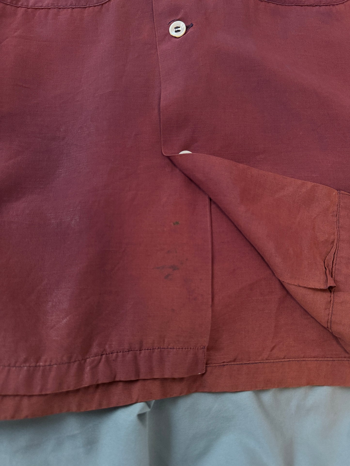 1940s/50s Van Heusen Chainstitch "Vanuana" Shirt (M/L)