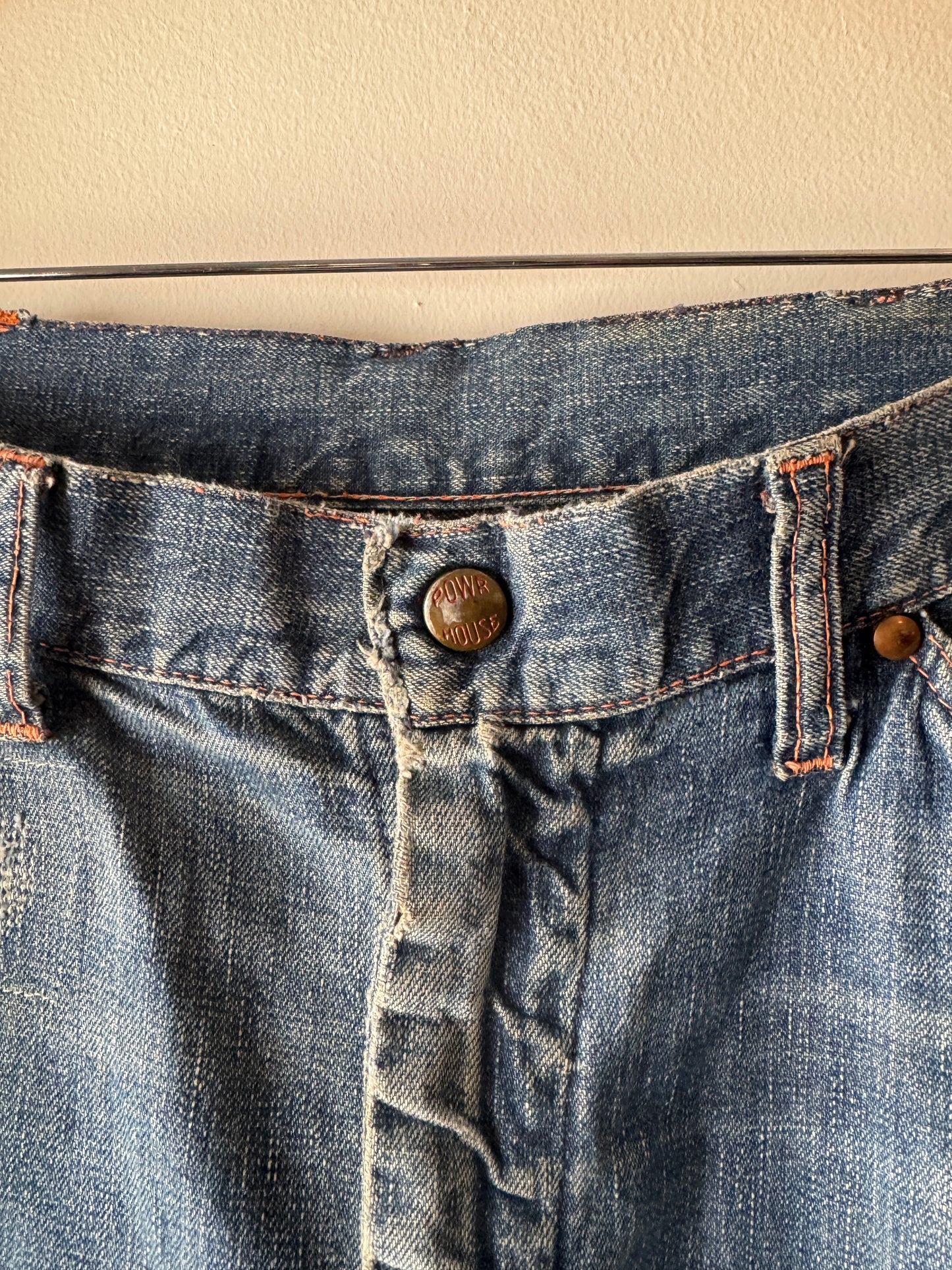 1960s PowrHouse Wide-Leg Carpenter Jeans (33)