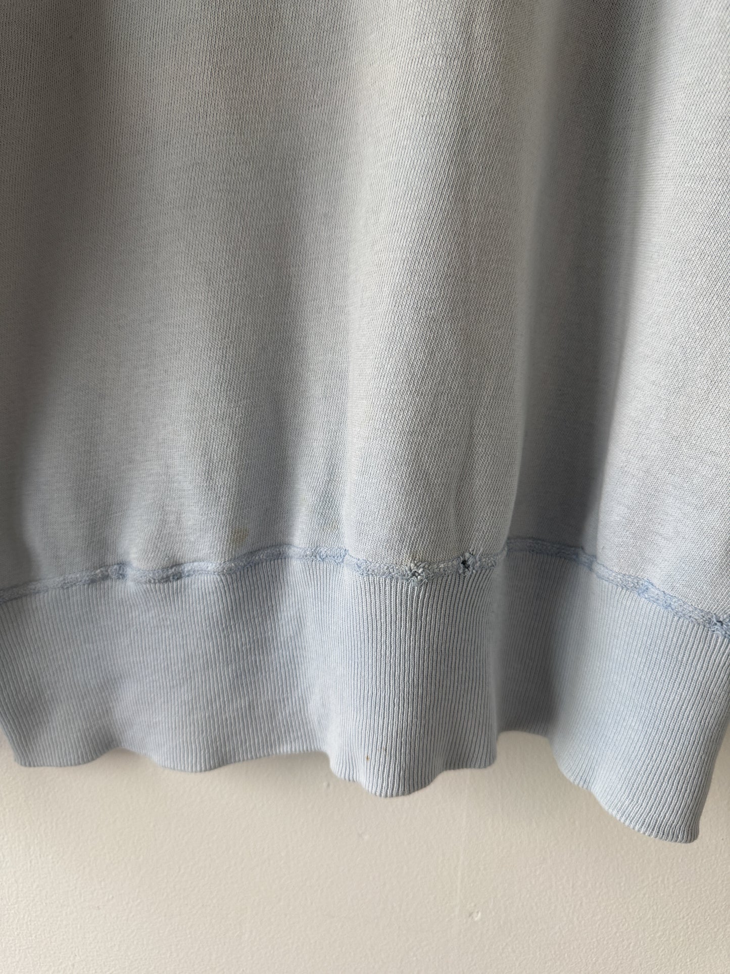 1960s/70s "D Club" Light Blue Sweatshirt (L/XL)