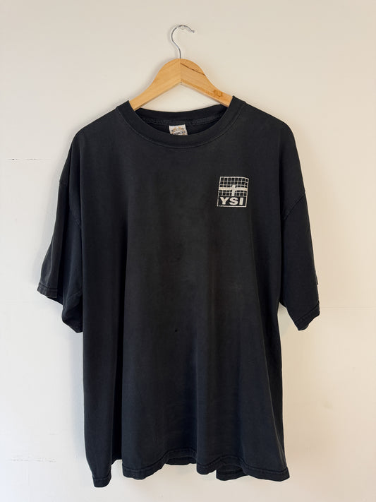 90s YSI Tech Black Tee (XXL)