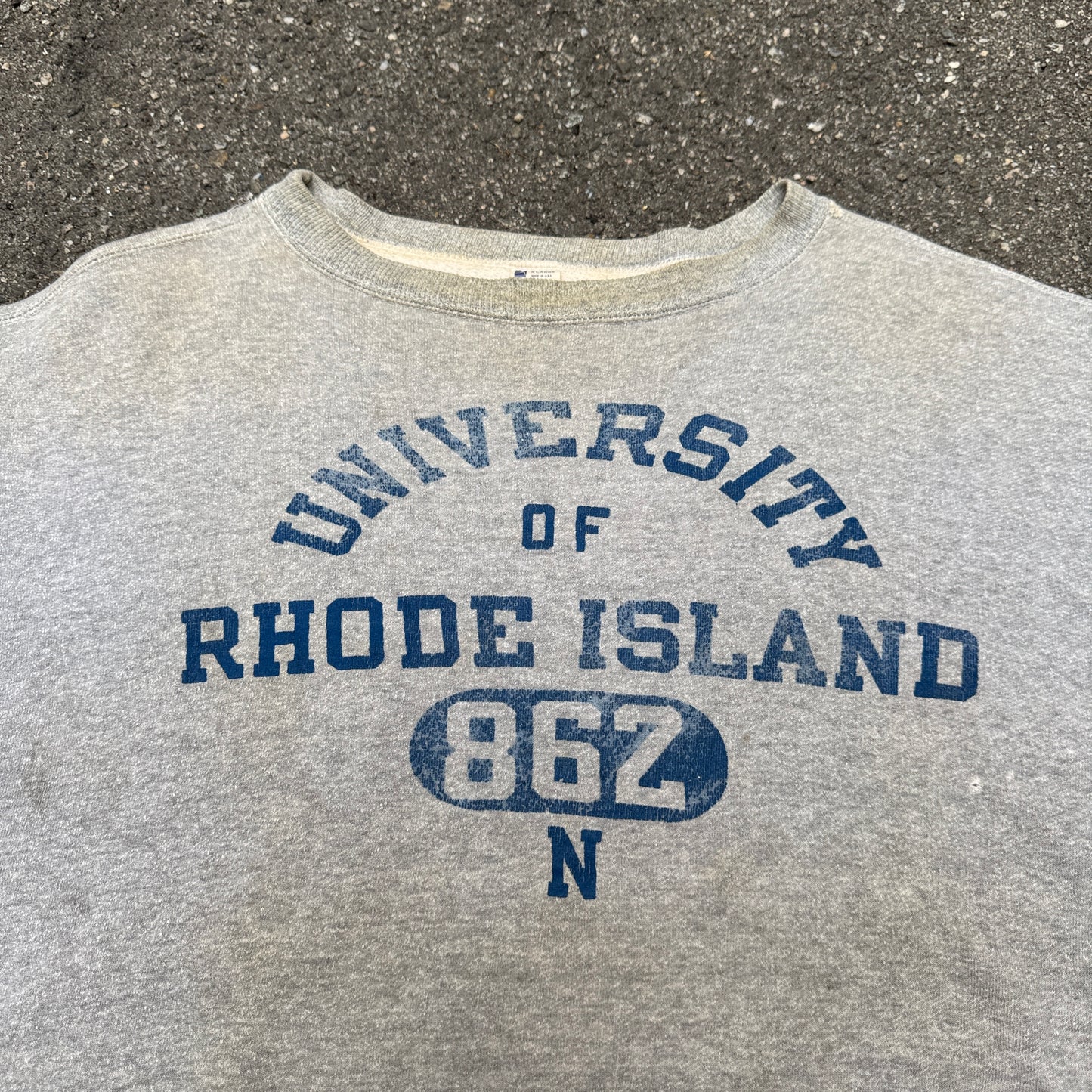 1950s Champion Rhode Island "5 Stack" Sweatshirt (XXXL)