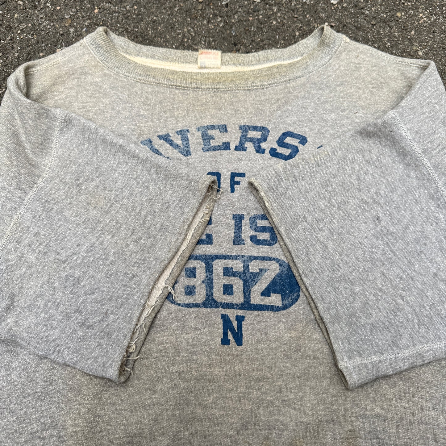 1950s Champion Rhode Island "5 Stack" Sweatshirt (XXXL)