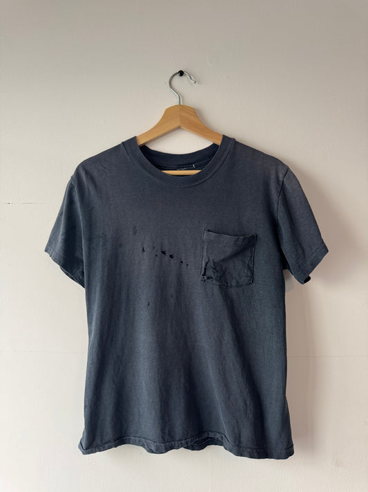 80s Navy "Establishment MC" Pocket Tee (M)