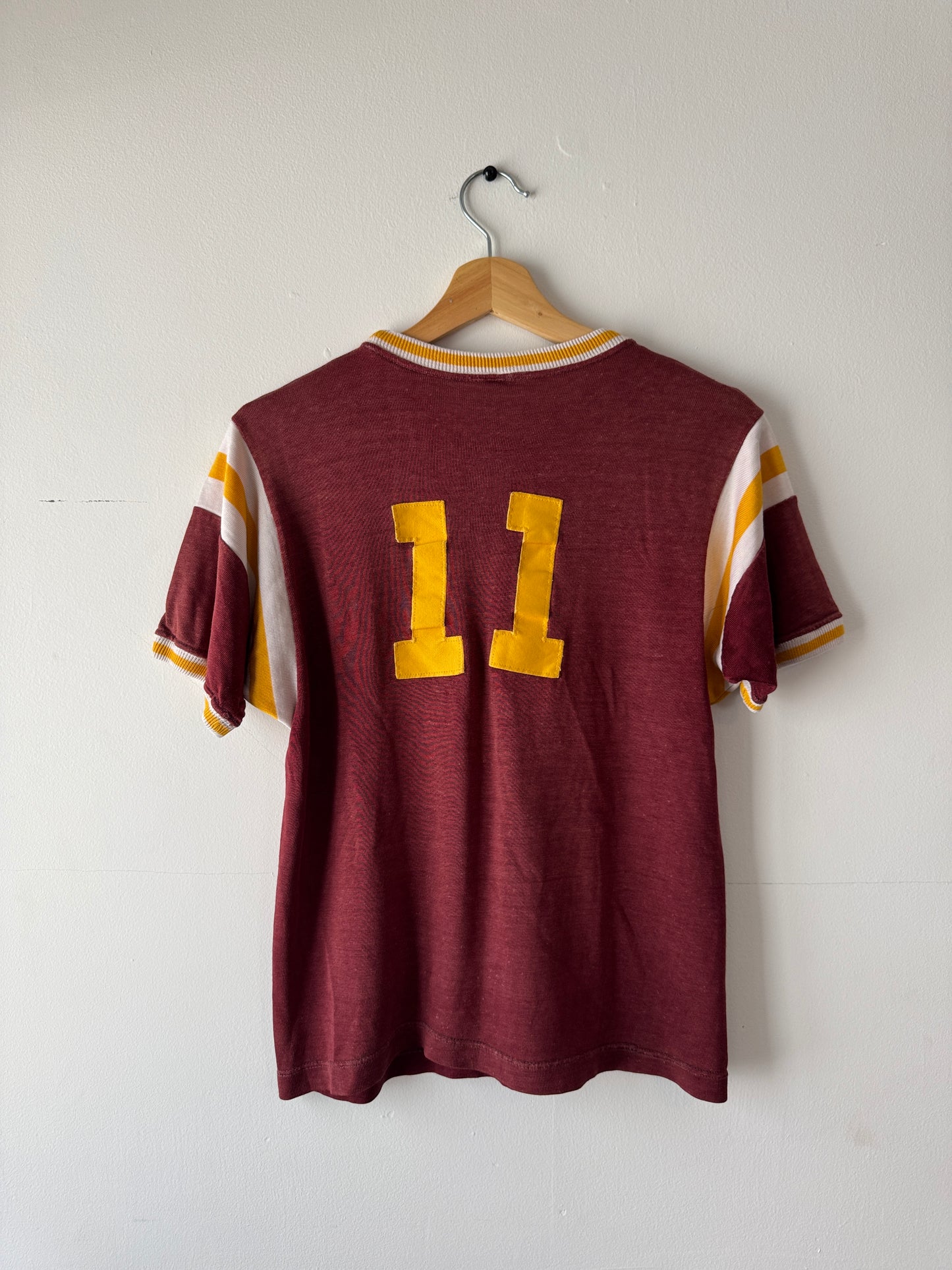 60s Russell Durene "Ghost Print" Frat Jersey (M)
