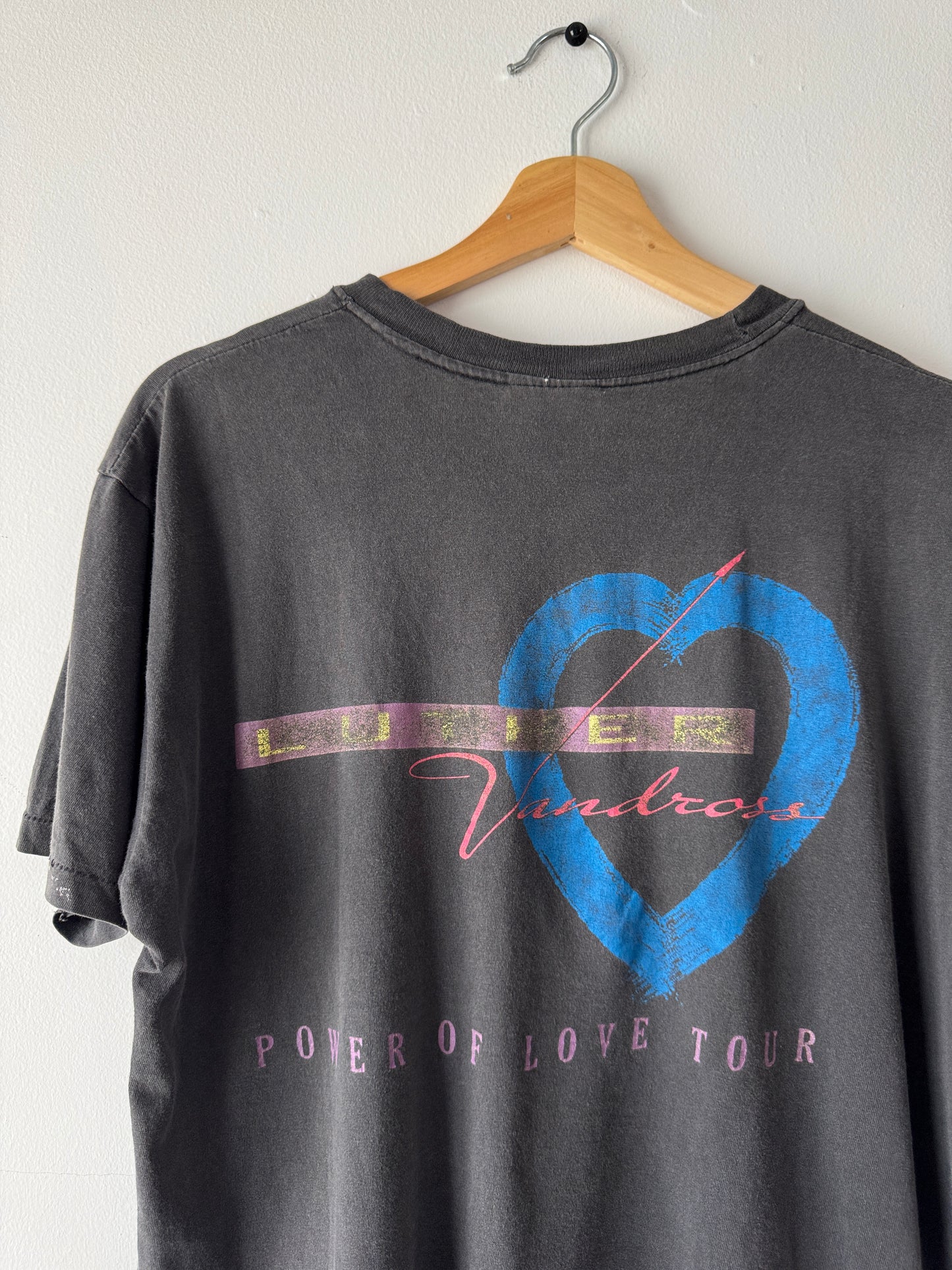 90s Luther Vandross "Power of Love" Tour Tee (L)