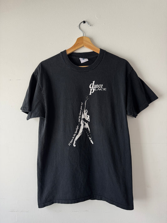 90s Delta "Dance Place" Black Tee (M)