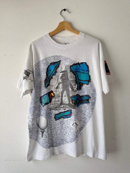 90s Apollo 14 Astronaut Art Tee (XL)