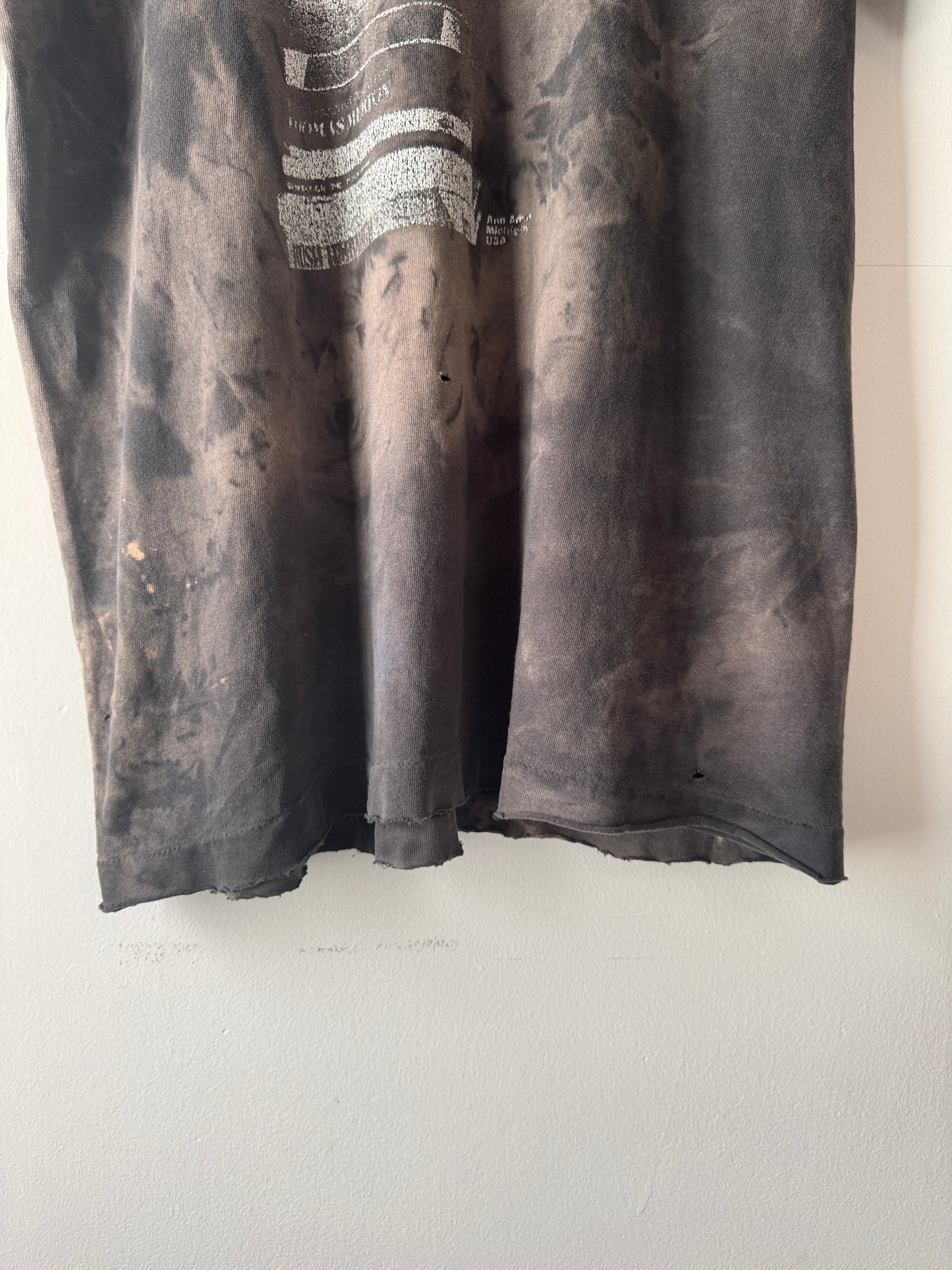 1995 National Poetry Slam Extremely Faded + Thrashed Black Tee (L)