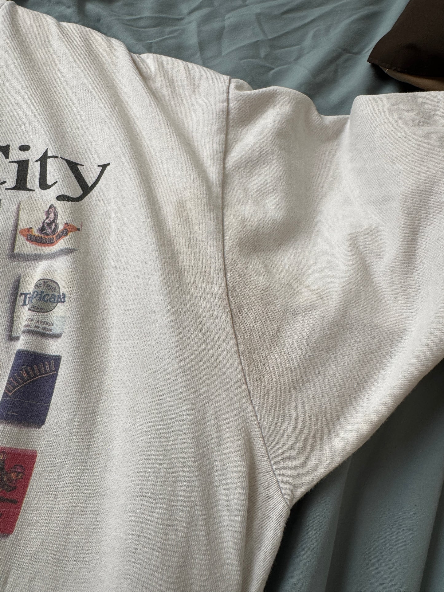 90s New York City Night Lights Matchbook Tee (XL)