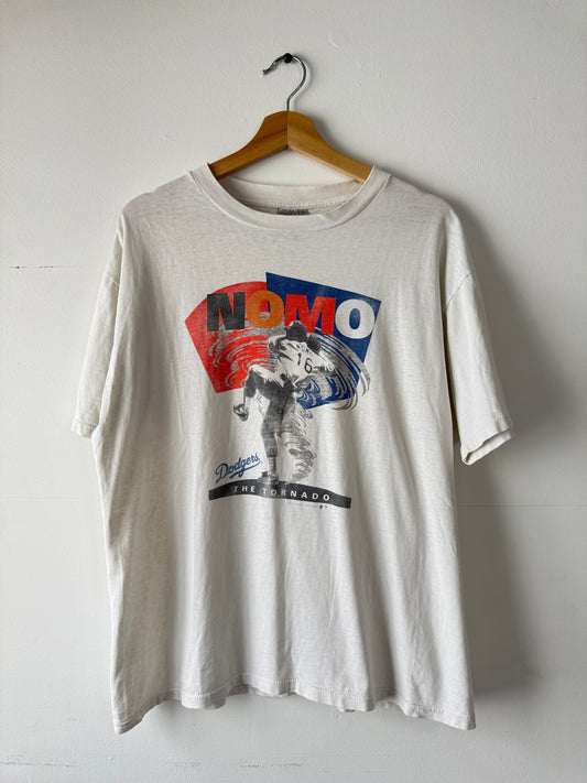 90s Hideo Nomo Dodgers Promo Tee (L/XL)