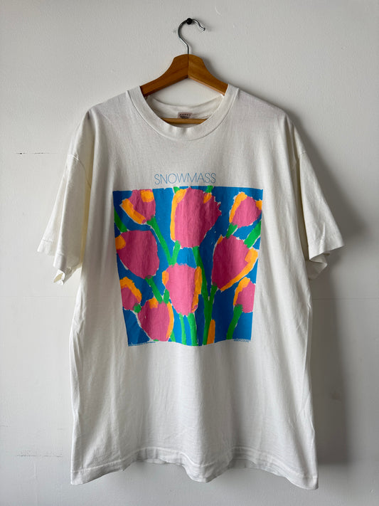 90s Snowmass Art Tee (XL)
