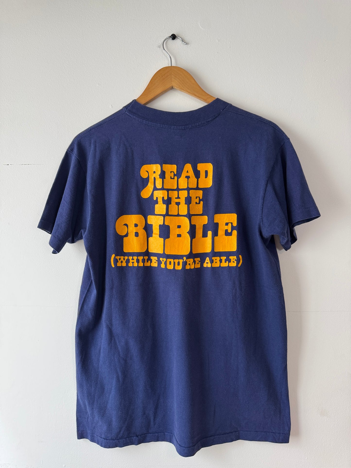 70s Jesus Saves From Hell Tee (L)