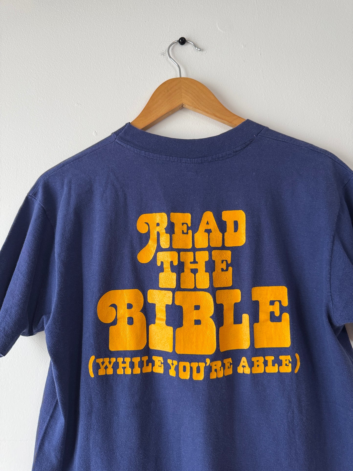 70s Jesus Saves From Hell Tee (L)